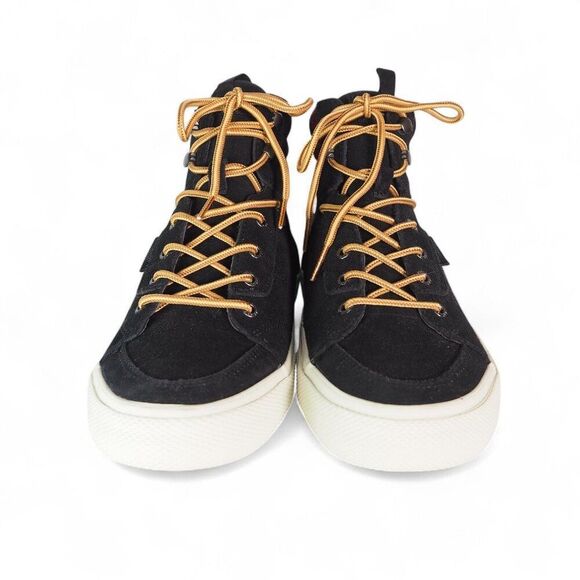 Sperry Striper Storm Hiker Black Suede Checkered Buffalo Red STS23799 Men's 7.5 - Picture 3 of 11